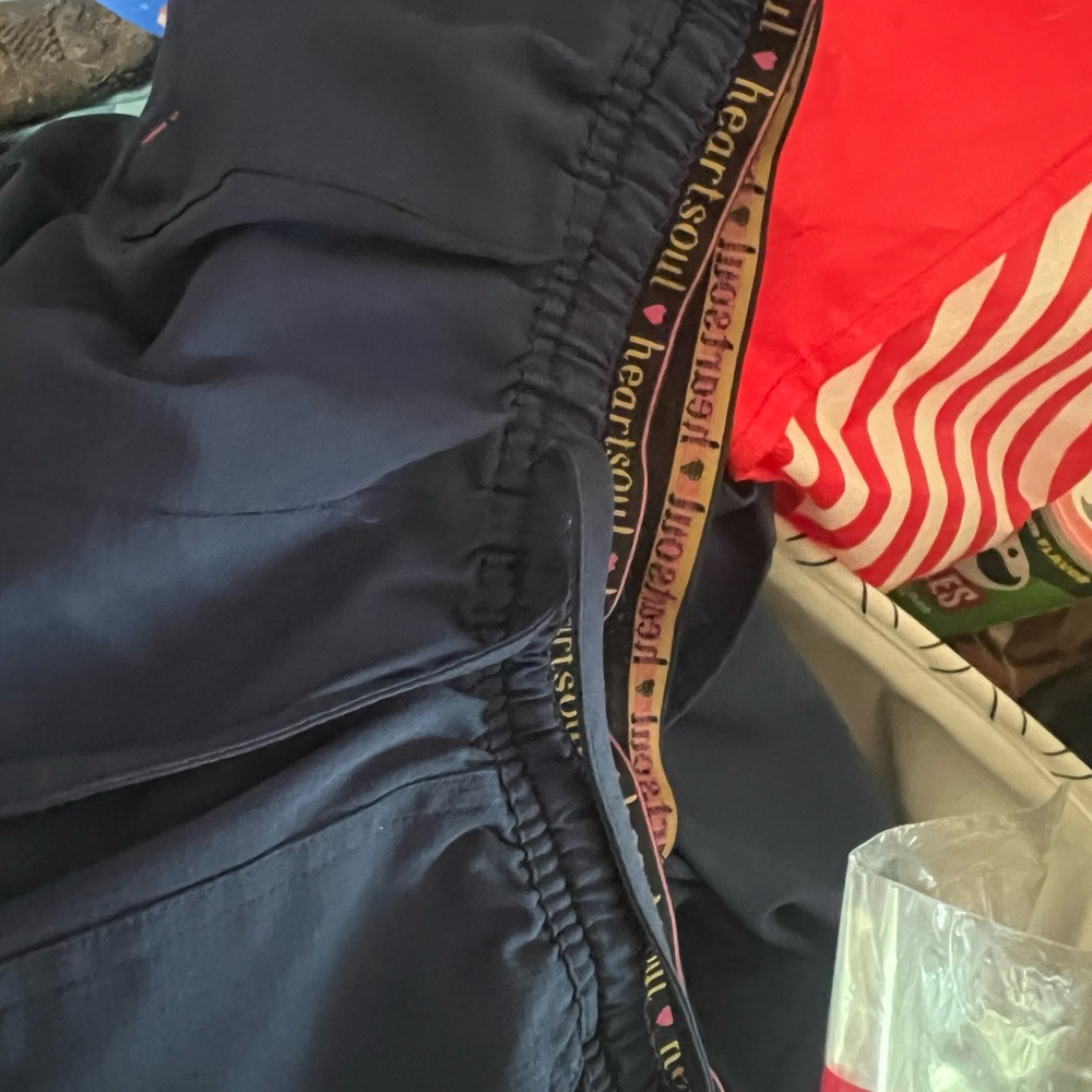 HeartSoul Dark Blue Scrub Pants